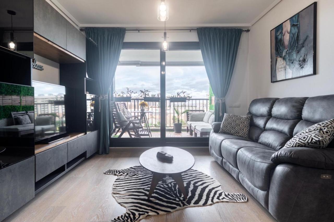 Marin Beach Apartments Patacona บาเลนเซีย ภายนอก รูปภาพ